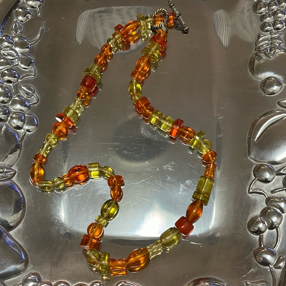 Candy Colored One of a Kind Rare Unique Handmade Necklace
